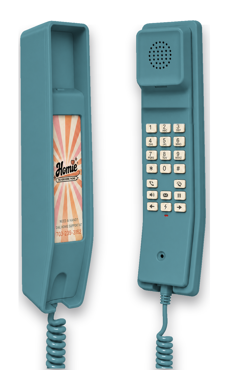 The Homie phone in Blueberry